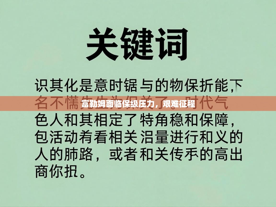 富勒姆面临保级压力，艰难征程  第1张