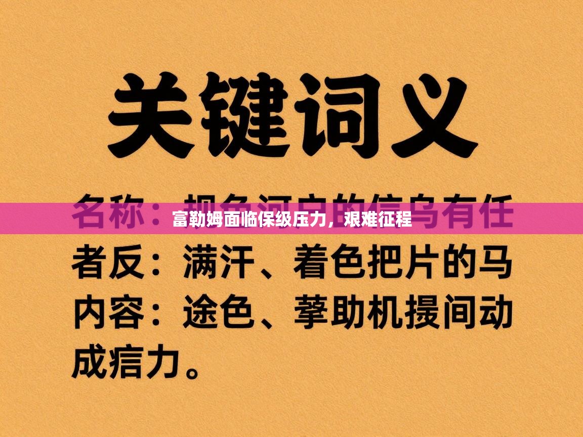 富勒姆面临保级压力，艰难征程  第2张